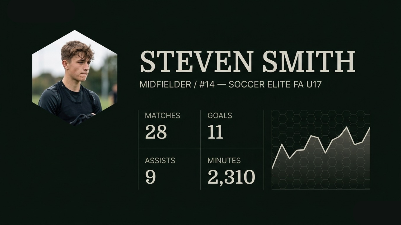 PLAYBACK Player Profile - the LinkedIn for Sports surface